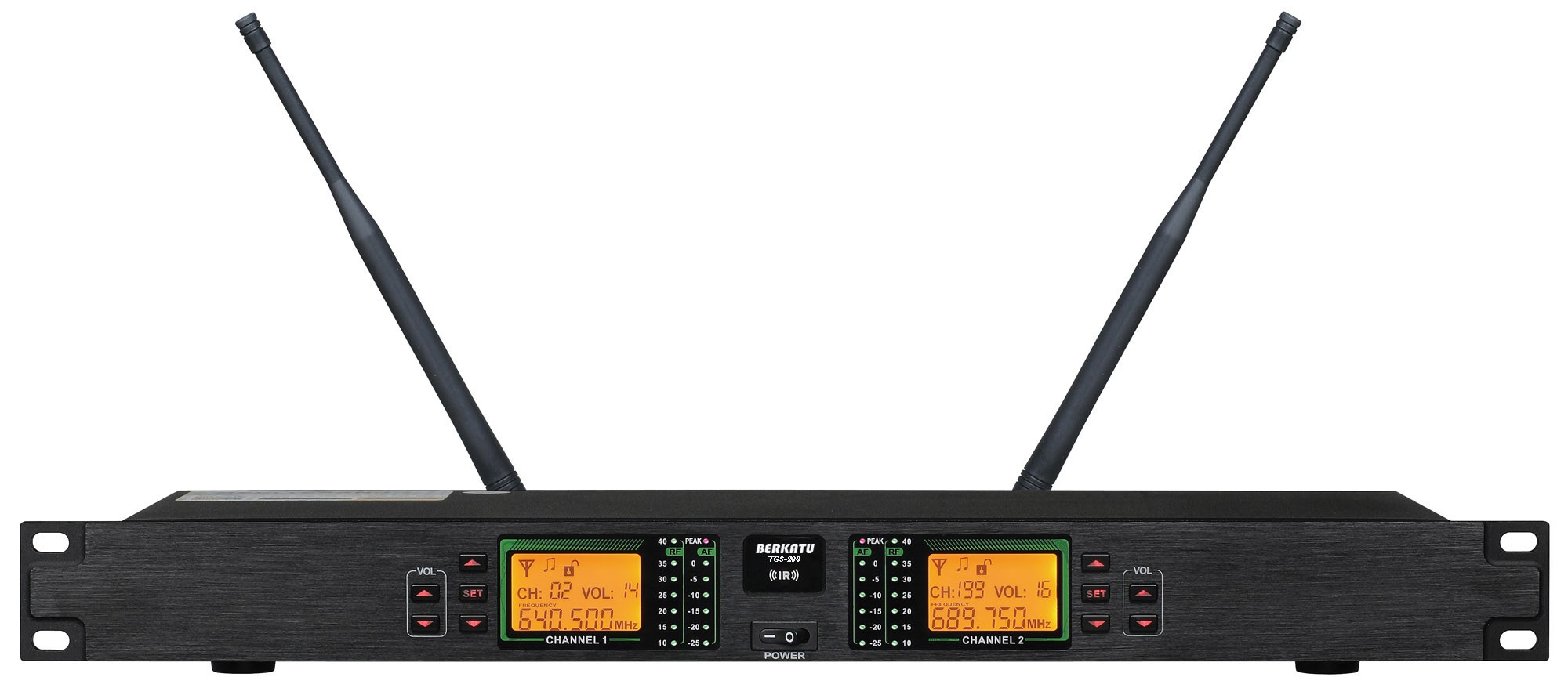 BERKATU柏卡图TGS-200两通道数字无线会议主机