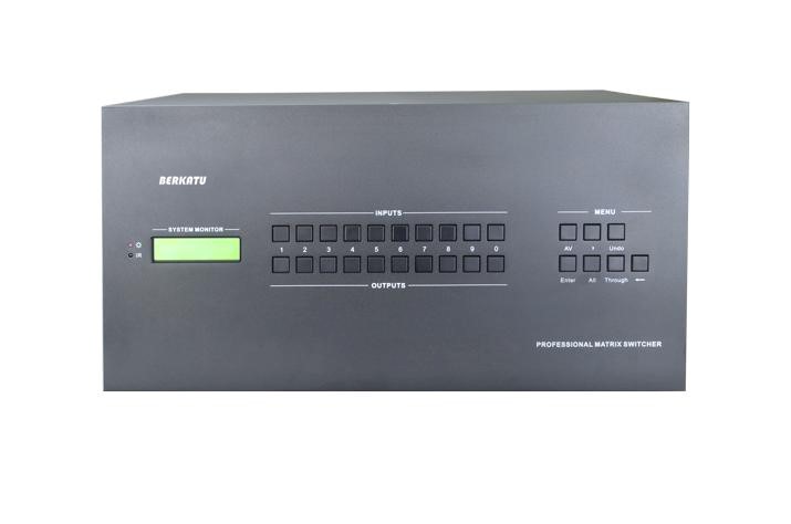 BERKATU柏卡图 32X32混合插卡音视频处理器正面 BERKATU柏卡图 32X32混合插卡音视频处理器正面