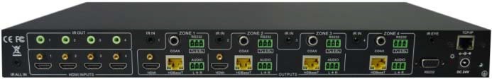 MUH44TPR2-N 后面板示图 MUH44TPR2-N 后面板示图