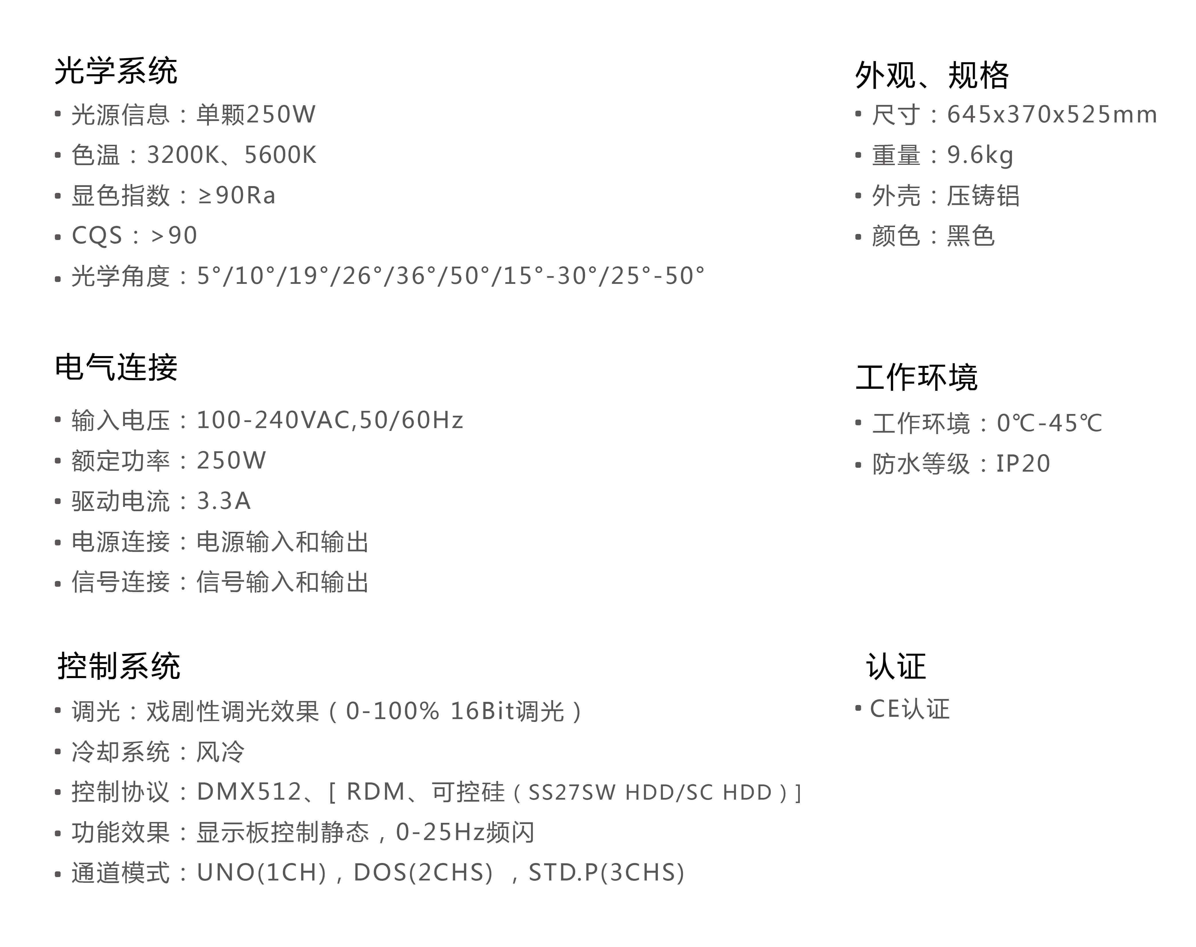 LED成像灯详细信息