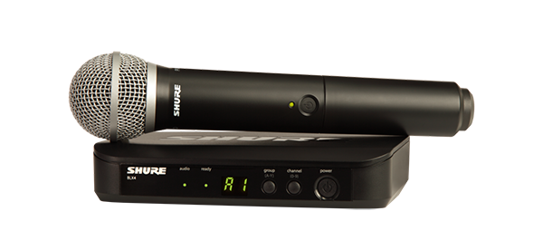 BLX24/PG58一拖一手持无线话筒带无线人声系统