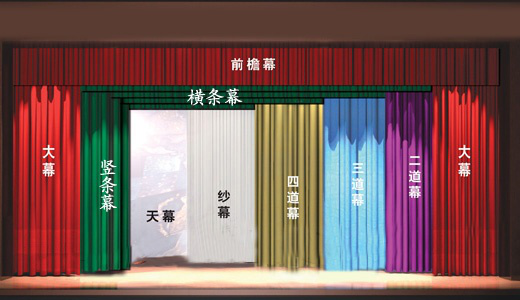 重庆艺中宝舞台幕布的的用料要求和细节 重庆艺中宝舞台幕布的的用料要求和细节